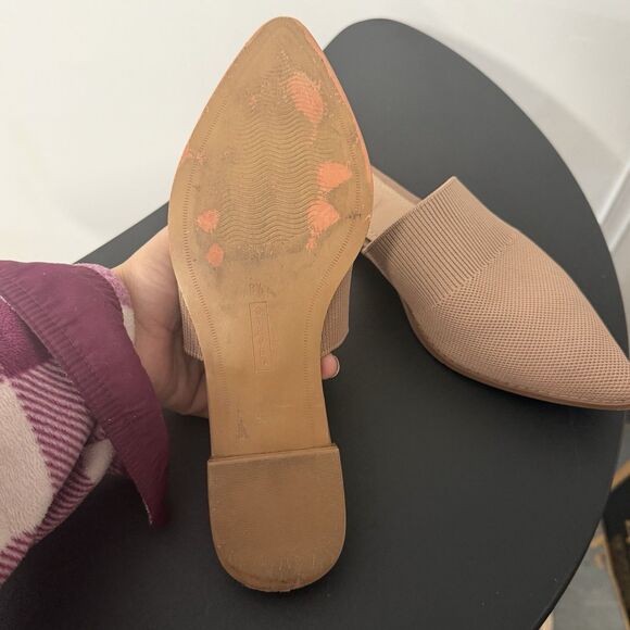 Steven New York Valdez Knit Mule Flats Camel Tan Women’s 8.5 Slip On - Picture 4 of 7